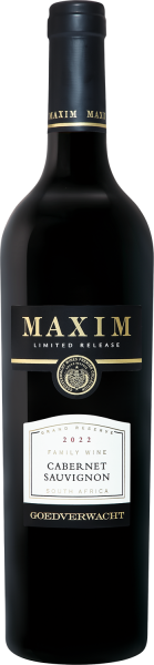 Вино Красное Сухое Goedverwacht Maxim Cabernet Sauvignon Robertson 2022 0,75 л фото