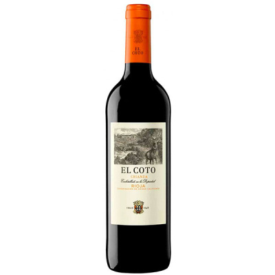 Вино Красное Сухое El Coto Crianza Rioja 2019 0,75 л фото