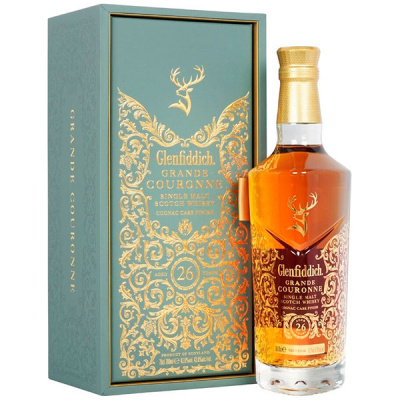 Виски Glenfiddich Grande Couronne 26 Years Old Single Malt Speyside in gift box 0,7 л фото
