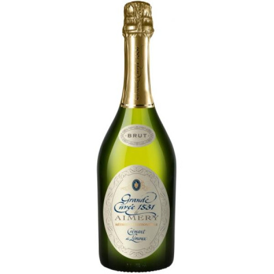 Вино игристое Белое Брют Grande Cuvee 1531 de Aimery Cremant de Limoux 0,75 л Вино игристое Белое Брют Grande Cuvee 1531 de Aimery Cremant de Limoux 0,75 л фото