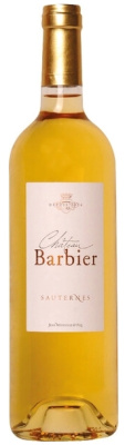 Вино Белое Сладкое Chateau Barbier Sauternes 2015 0,75 л фото
