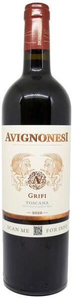 Вино Красное Сухое Avignonesi Grifi Toscana 2020 0,75 л фото