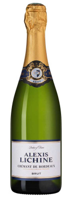 Вино игристое Белое Брют Alexis Lichine Cremant de Bordeaux Brut 0,75 л фото