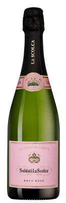 Вино игристое Розовое Брют Soldati La Scolca Brut Rose 2021 0,75 л фото