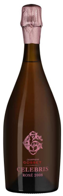 Вино игристое Розовое Брют Gosset Celebris Brut Rose Champagne 2008 0,75 л фото