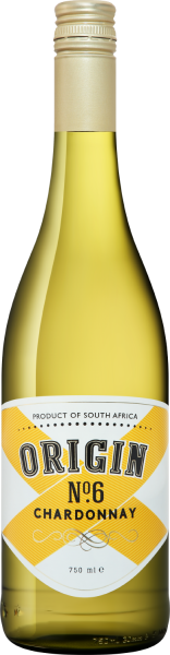 Вино Белое Сухое Origin Wine Origin № 6 Chardonnay Western Cape 2023 0,75 л фото