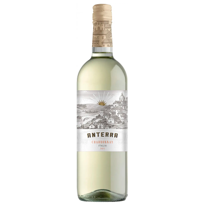 Вино Белое Полусухое Anterra Chardonnay Terre Siciliane 2021 0,75 л фото