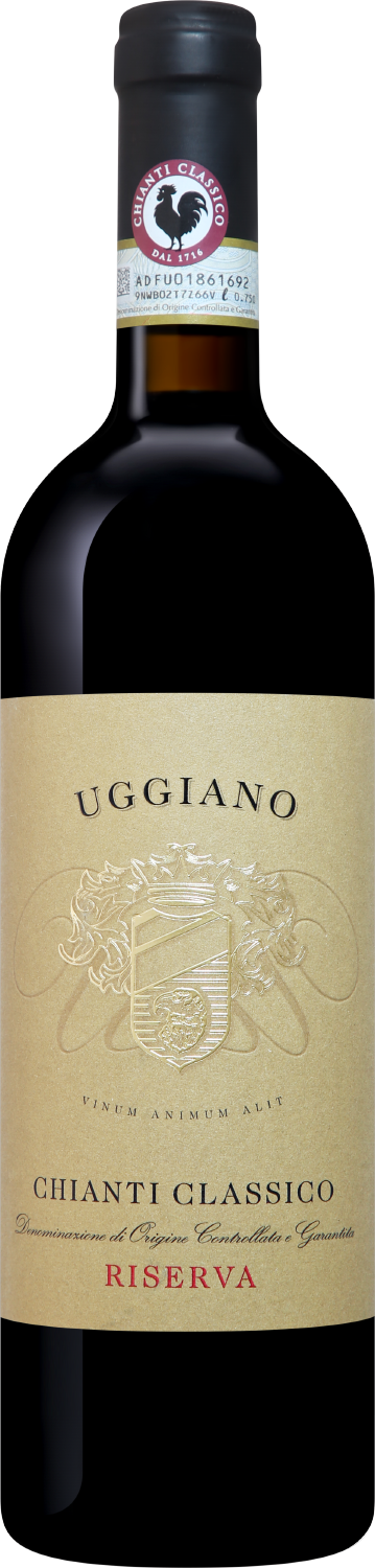 Вино Красное Сухое Uggiano Chianti Classico Riserva 2020 0,75 л фото
