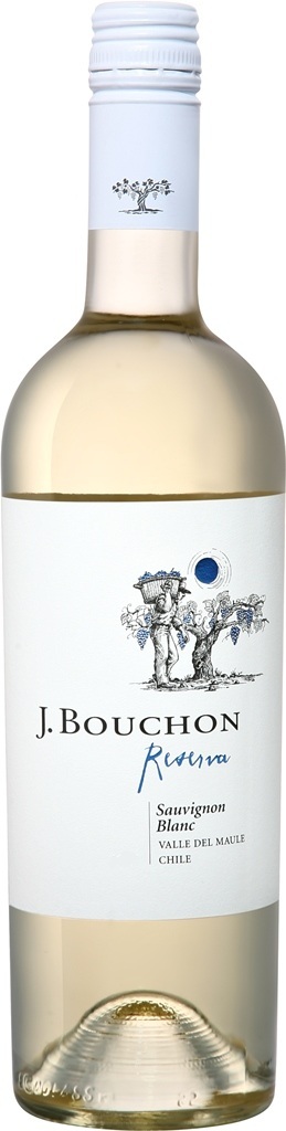 Вино Белое Сухое J.Bouchon Reserva Sauvignon Blanc Valle del Maule 2023 0,75 л фото