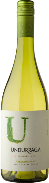 Вино Белое Сухое Undurraga Chardonnay 2022 0,75 л фото