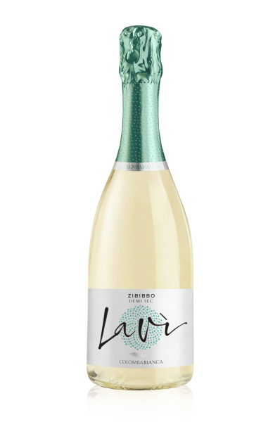 Вино игристое Белое Полусухое Lavi Zibibbo Demi Sec Bio 2021 0,75 л фото