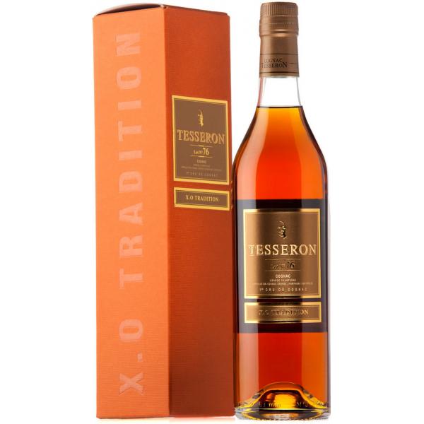 Коньяк Tesseron Lot № 76 XO Tradition Grande Champagne in gift box 0,7 л фото
