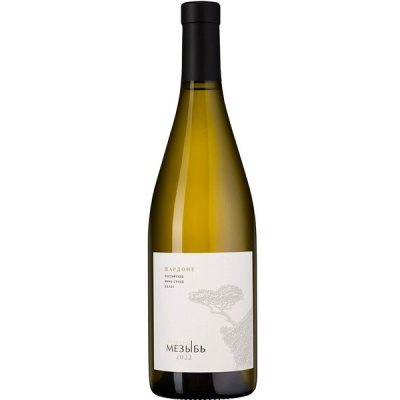 Вино Белое Сухое Usadba Mezyb Chardonnay Kuban Gelendzhik 2022 0,75 л фото