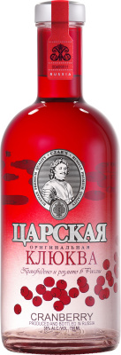 Водка Царская Оригинальная Клюква 38% 0,7 л фото