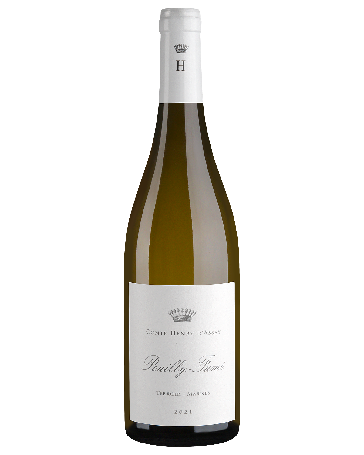 Вино Белое Сухое Comte Henry d'Assay Pouilly Fume Les Marnes 2021 0,75 л фото