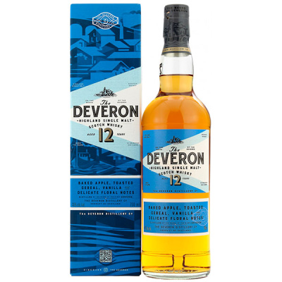Виски Deveron 12 Years Old Single Malt Highland in gift box 0,7 л фото
