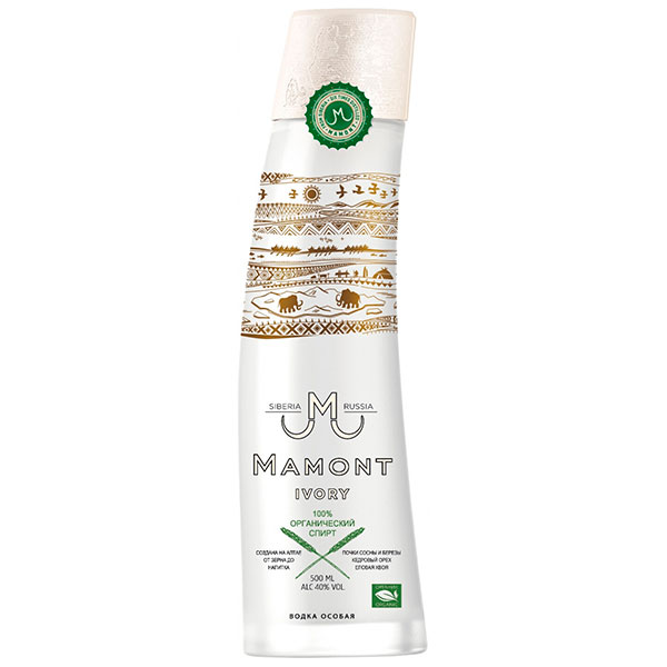 Водка Mamont Ivory 0,5 л фото
