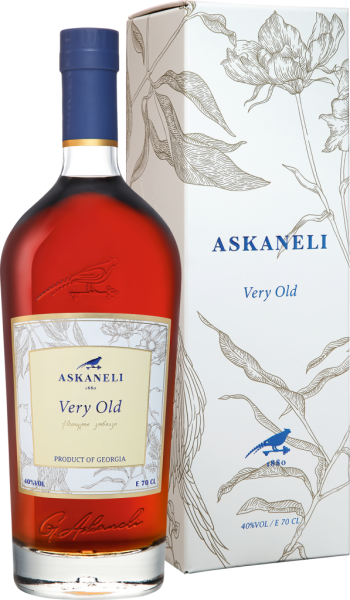 Бренди Askaneli Very Old 5 Years Old in gift box 0,7 л фото