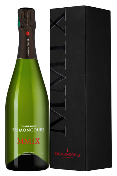 Вино игристое Белое Экстра Брют Brimoncourt Millesime Champagne in gift box 2009 0,75 л фото
