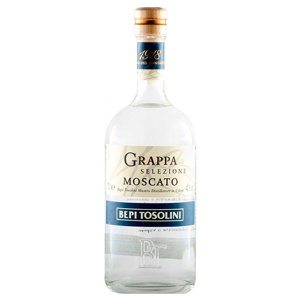 Граппа Bepi Tosolini Moscato 0,7 л фото