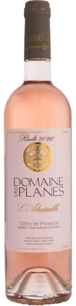 Вино Розовое Сухое Domaine Des Planes Cuvee l'Admirable 2020 0,75 л фото