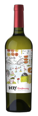 Вино Белое Сухое Very Chardonnay 2023 0,75 л фото