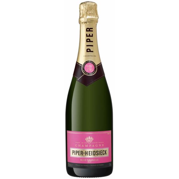 Вино игристое Розовое Брют Piper-Heidsieck Rose Sauvage Brut Champagne 0,75 л фото