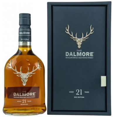 Виски Dalmore 21 Years Old Single Malt Highland in gift box 0,7 л фото