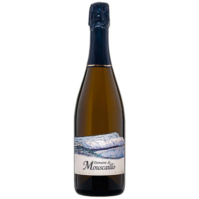 Вино игристое Белое Сухое Domaine de Mouscaillo Cremant de Limoux Brut Nature 2020 0,75 л фото