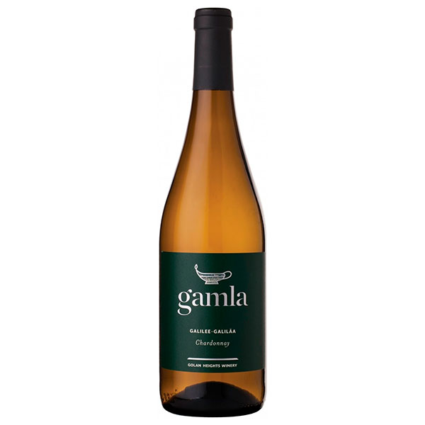 Вино Белое Сухое Golan Heights Gamla Chardonnay Galilee 2022 0,75 л фото
