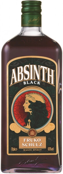 Абсент Fruko Schulz Black 60 0,7 л фото