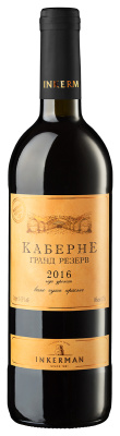 Вино Красное Сухое Inkerman Cabernet Grand Reserve 2018 0,75 л фото
