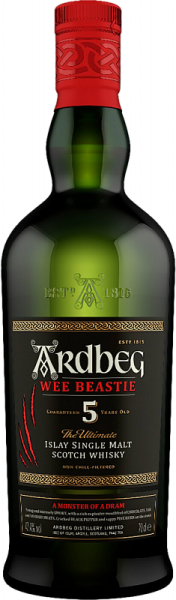 Виски Ardbeg Wee Beastie 5 YO 0,7 л фото