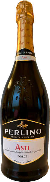 Вино игристое Перлино Асти белое сладкое 7% 0,75 л фото
