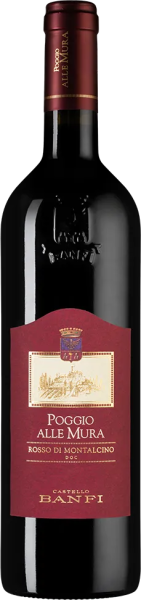 Вино Красное Сухое Castello Banfi Poggio alle Mura Rosso di Montalcino 2021 0,75 л фото