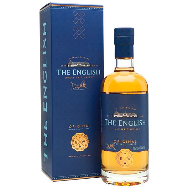 Виски English Original Single Malt in gift box 0,7 л фото