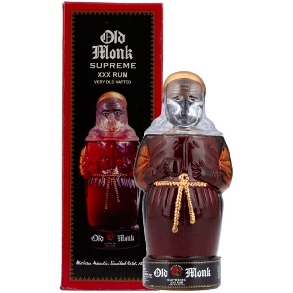 Ром Old Monk Supreme 12 Years Old in gift box 0,75 л фото