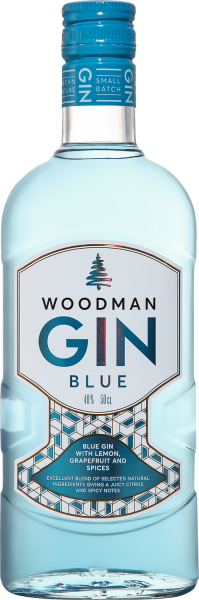 Джин Woodman Gin Blue 0,5 л фото