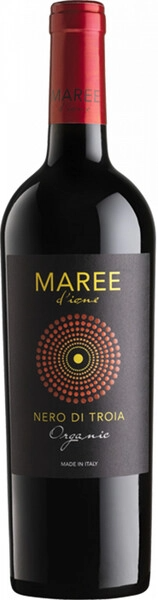 Вино Красное Сухое Maree d'Ione Nero di Troia Organic Puglia 2024 0,75 л фото