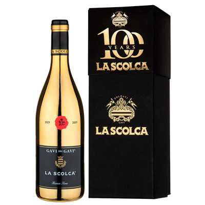 Вино Белое Сухое La Scolca Gavi dei Gavi in gift box 2021 1,5 л фото