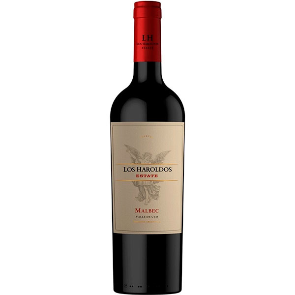 Вино Красное Полусухое Los Haroldos Estate Malbec Valle de Uco 2022 0,75 л фото