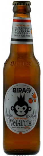 Пиво Bira 91 Superfresh White 0,33 л фото