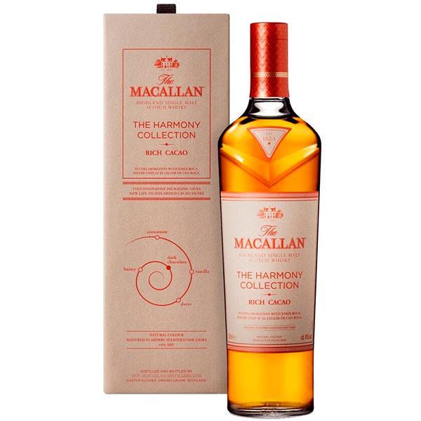 Виски The Macallan The Harmony Collection Rich Cacao Single Malt Speyside in gift box 0,7 л фото