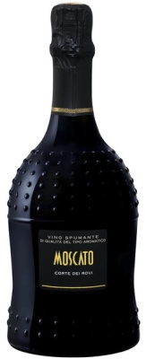Вино игристое Белое Полусладкое Villa degli Olmi Corte dei Rovi Moscato Spumante Dolce 0,75 л фото