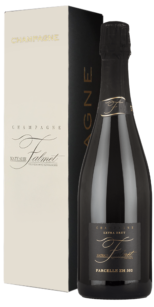 Вино игристое Nathalie Falmet Cuvee ZH 302 Champagne in gift box 0,75 л фото
