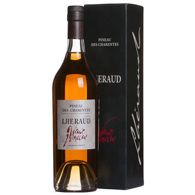 Вино креплёное Белое Сладкое Lheraud Pineau Vieux Pineau des Charentes in gift box 0,75 л фото