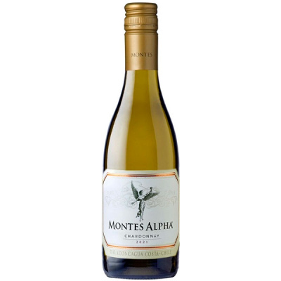 Вино Белое Сухое Montes Alpha Chardonnay Aconcagua Costa 2021 0,375 л фото