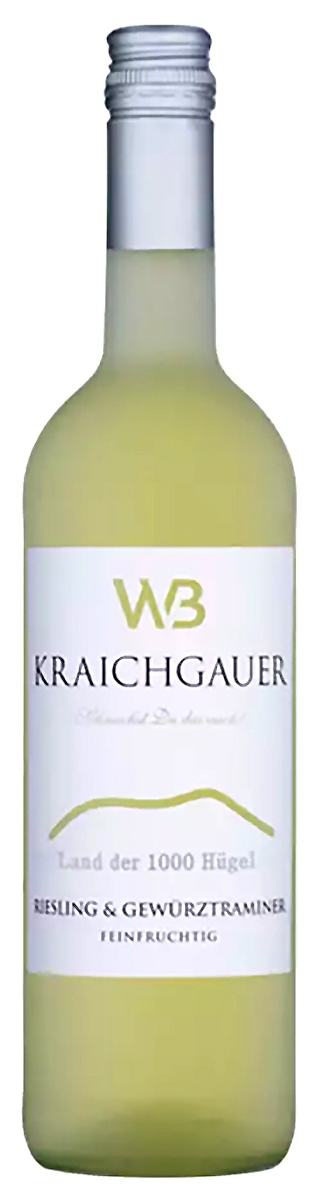 Вино Белое Полусладкое Winzer Von Baden Riesling Gewurztraminer 2023 0,75 л фото