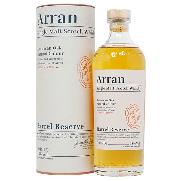 Виски Arran Barrel Reserve Single Malt Arran in tube 0,7 л фото