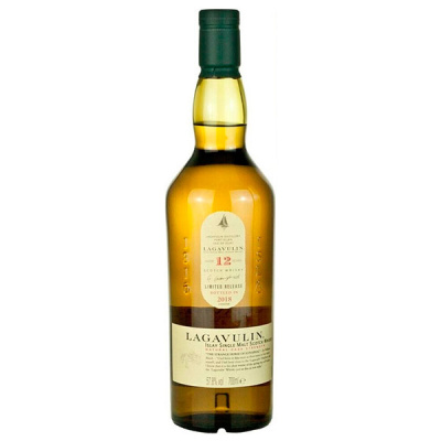 Виски Lagavulin 12 Years Old Cask Strength Single Malt Islay Release 2018 0,70 л фото